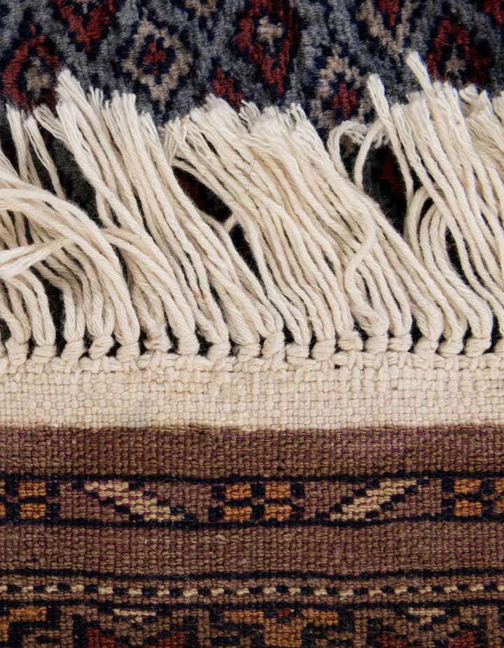 4' 2 x 6' 2 Hand Knotted Bokhara Oriental Wool Rug