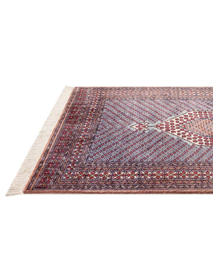 4' 2 x 6' 2 Hand Knotted Bokhara Oriental Wool Rug