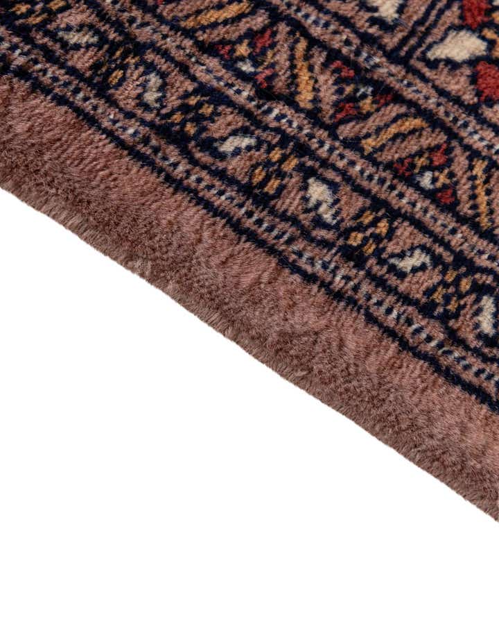 4' 2 x 6' 2 Hand Knotted Bokhara Oriental Wool Rug