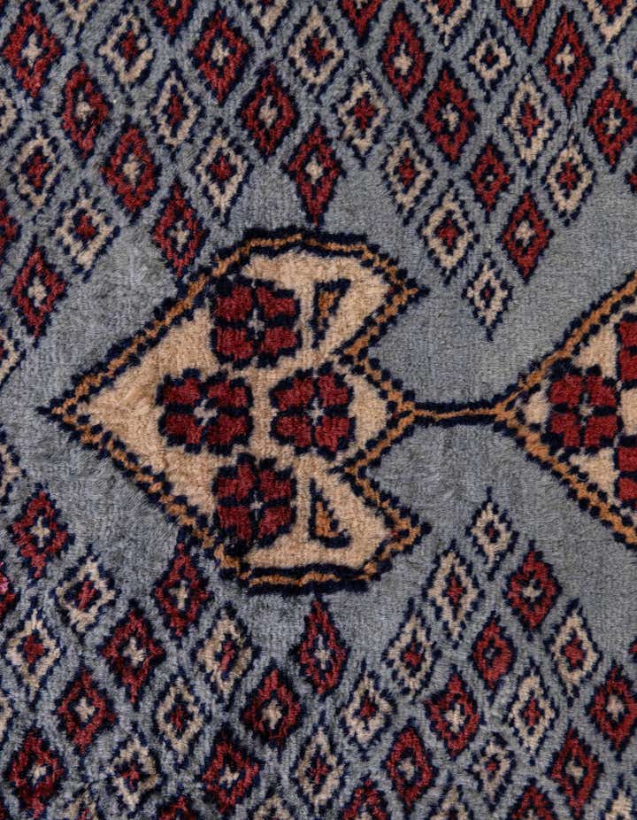 4' 2 x 6' 2 Hand Knotted Bokhara Oriental Wool Rug