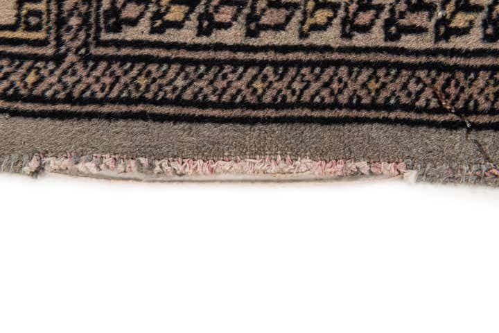 4' x 6' 4 Hand Knotted Bokhara Wool Rug