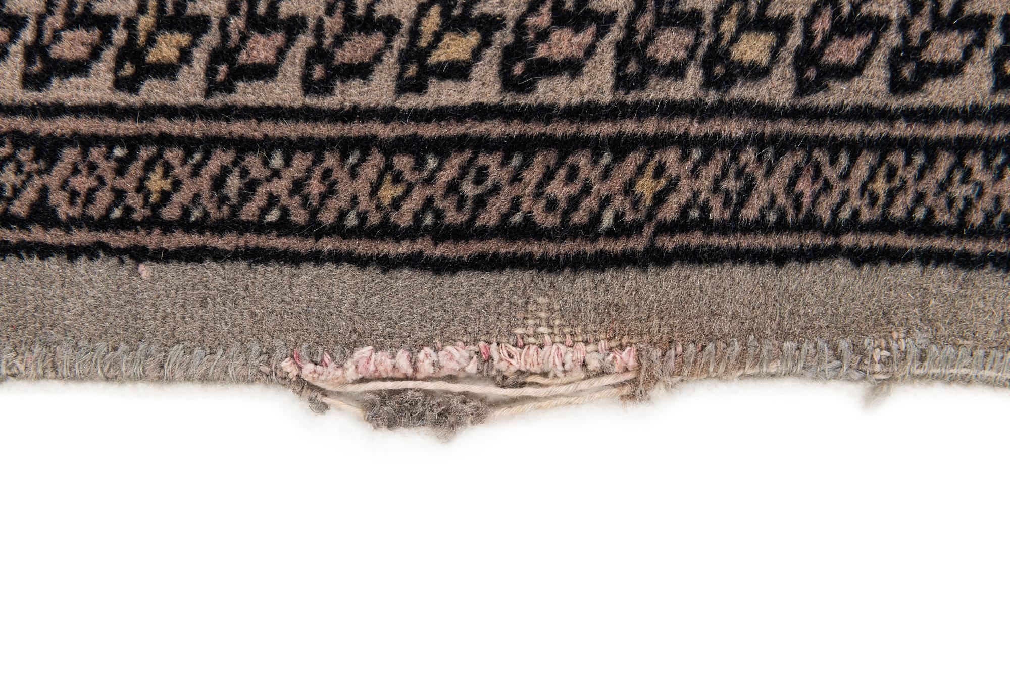 4' x 6' 4 Hand Knotted Bokhara Wool Rug