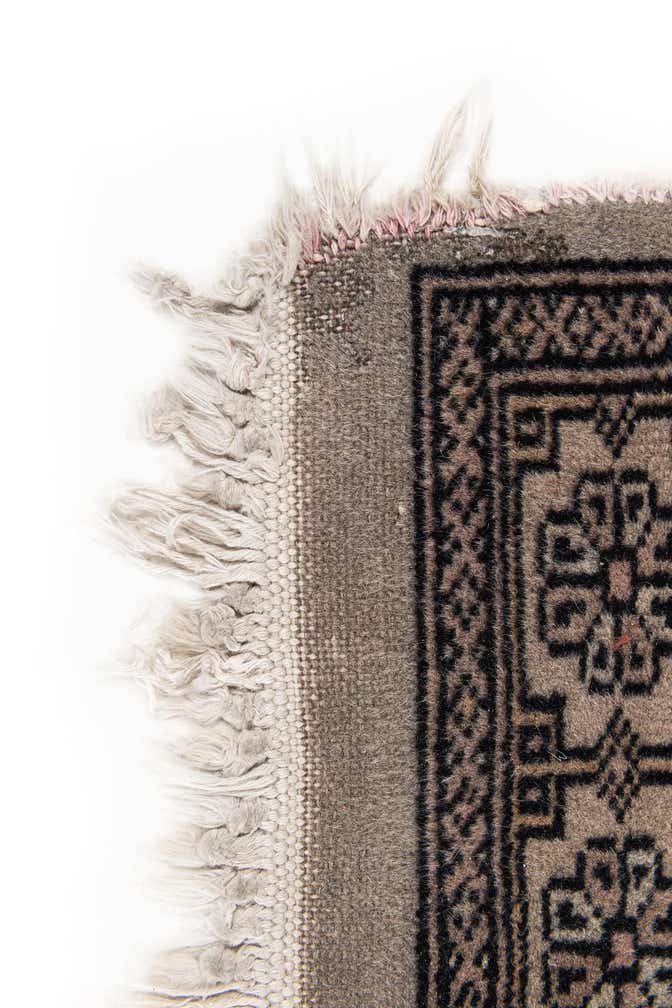 4' x 6' 4 Hand Knotted Bokhara Wool Rug