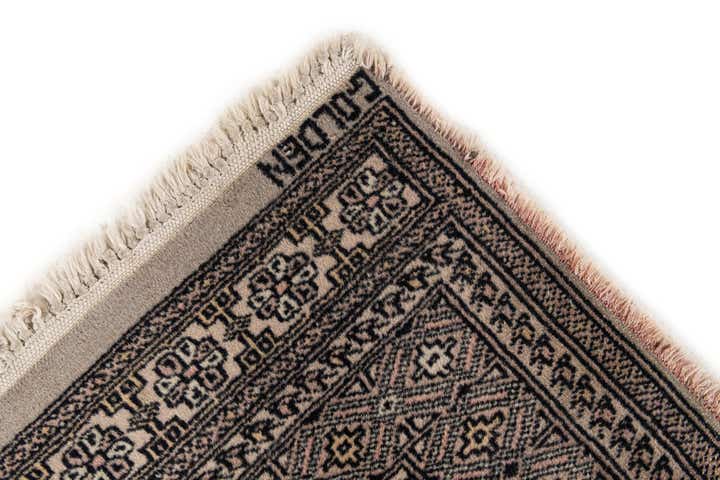 4' x 6' 4 Hand Knotted Bokhara Wool Rug