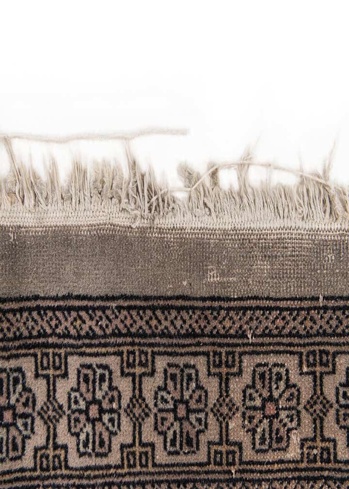 4' x 6' 4 Hand Knotted Bokhara Wool Rug