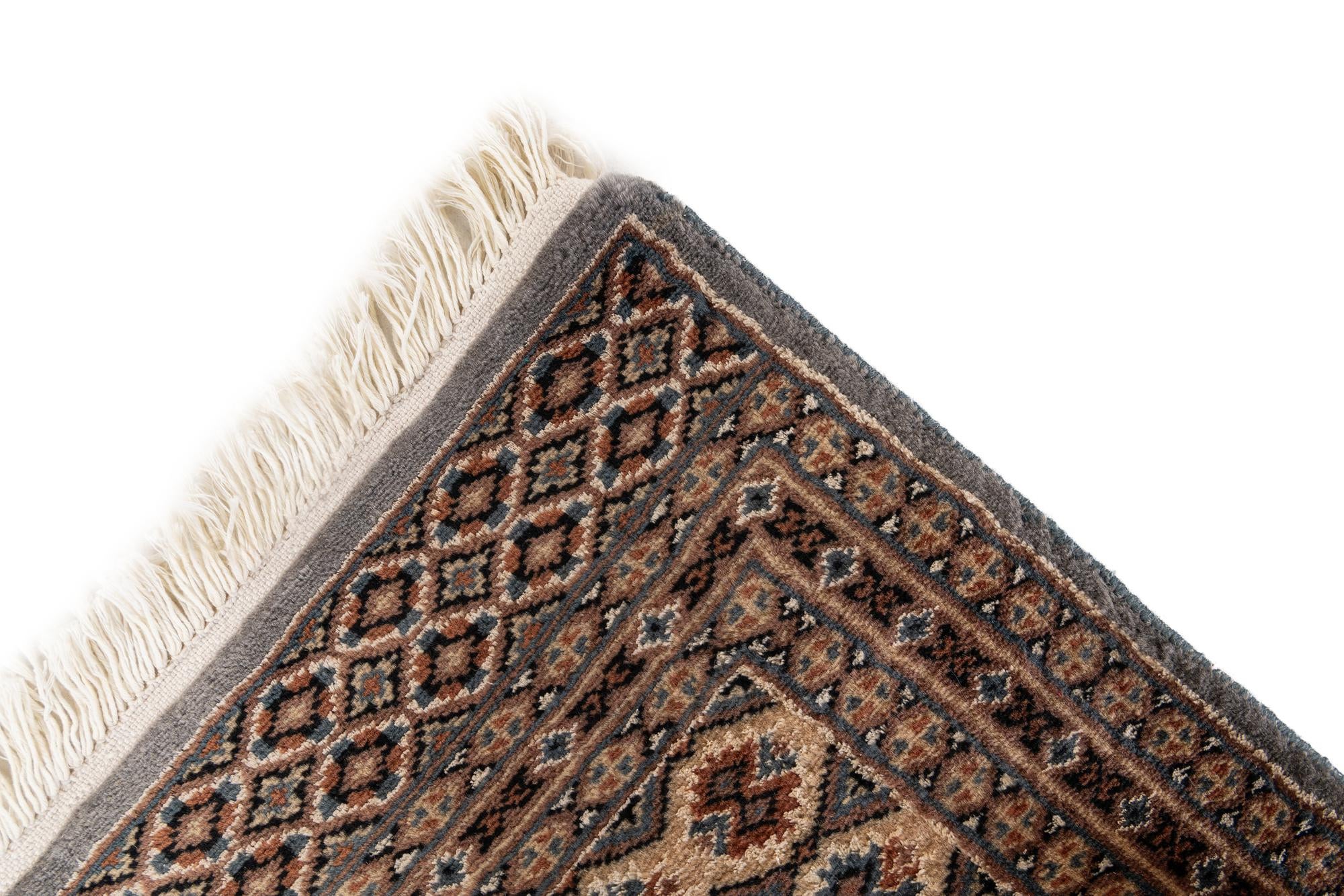 4' 6 x 6' 11 Hand Knotted Bokhara Oriental Wool Rug