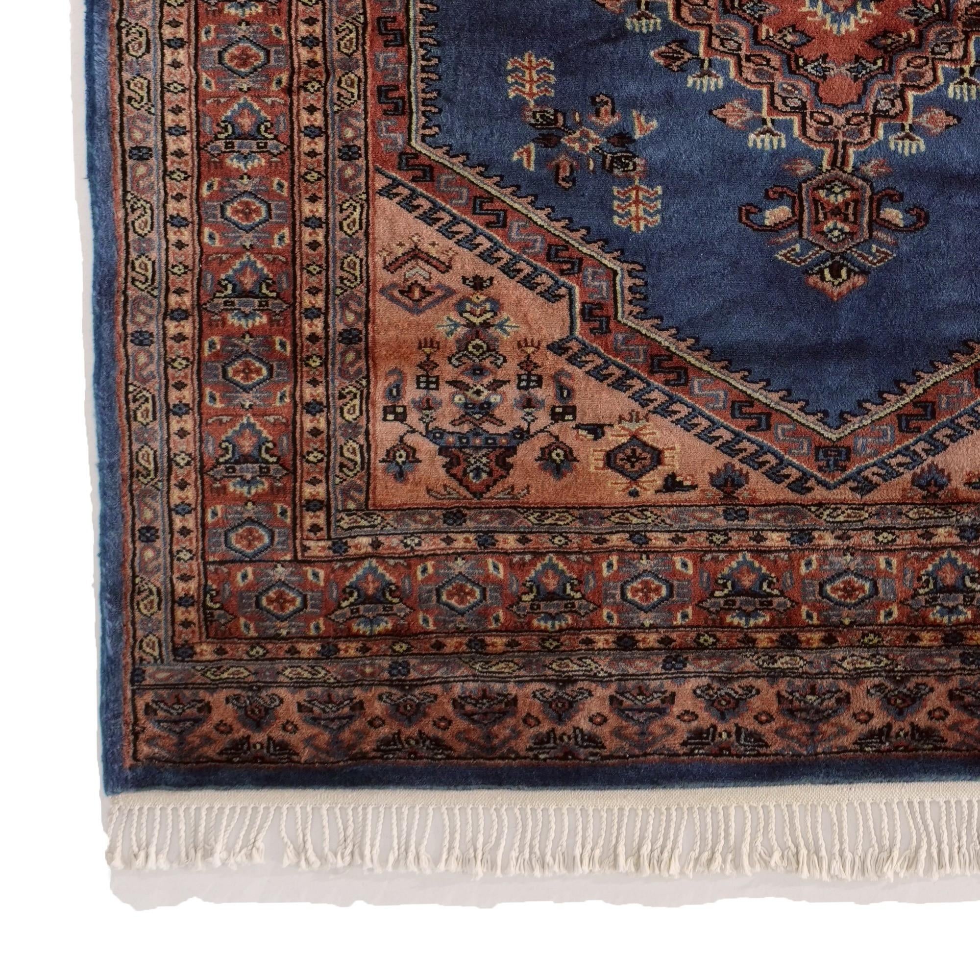 4' 4 x 6' 1 Bokhara Wool Rug