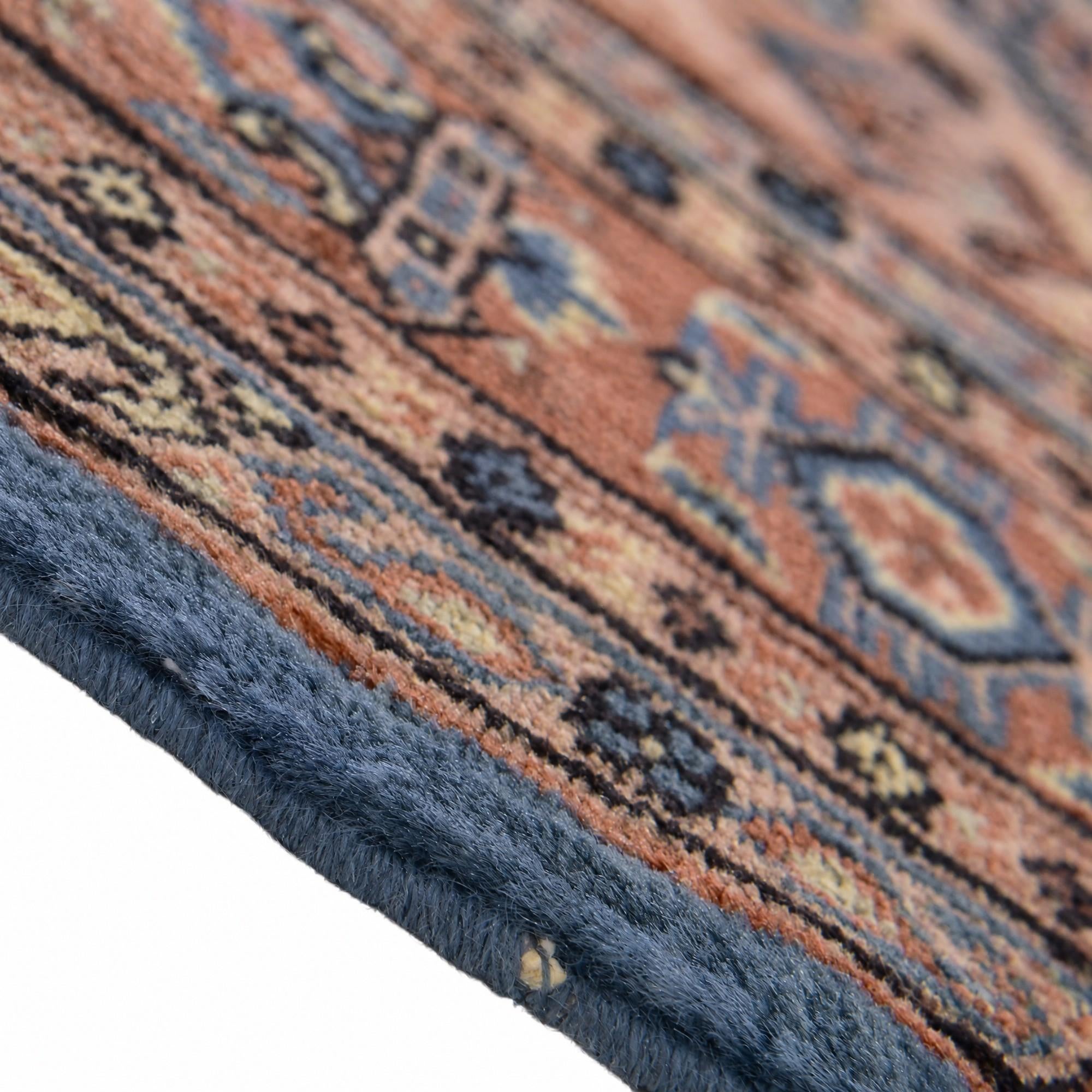 Detail image 8 of 12: 4' 4 x 6' 1 Hand Knotted Bokhara Oriental Wool Rug