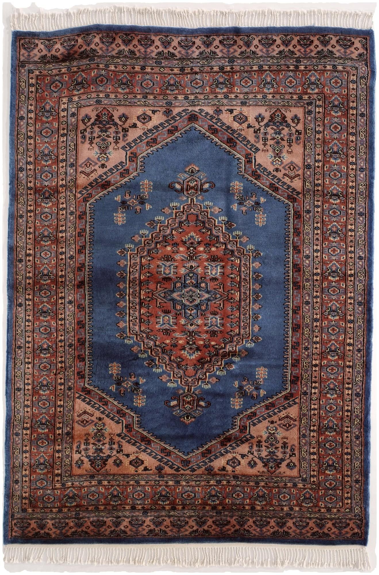 4' 4 x 6' 1 Bokhara Wool Rug