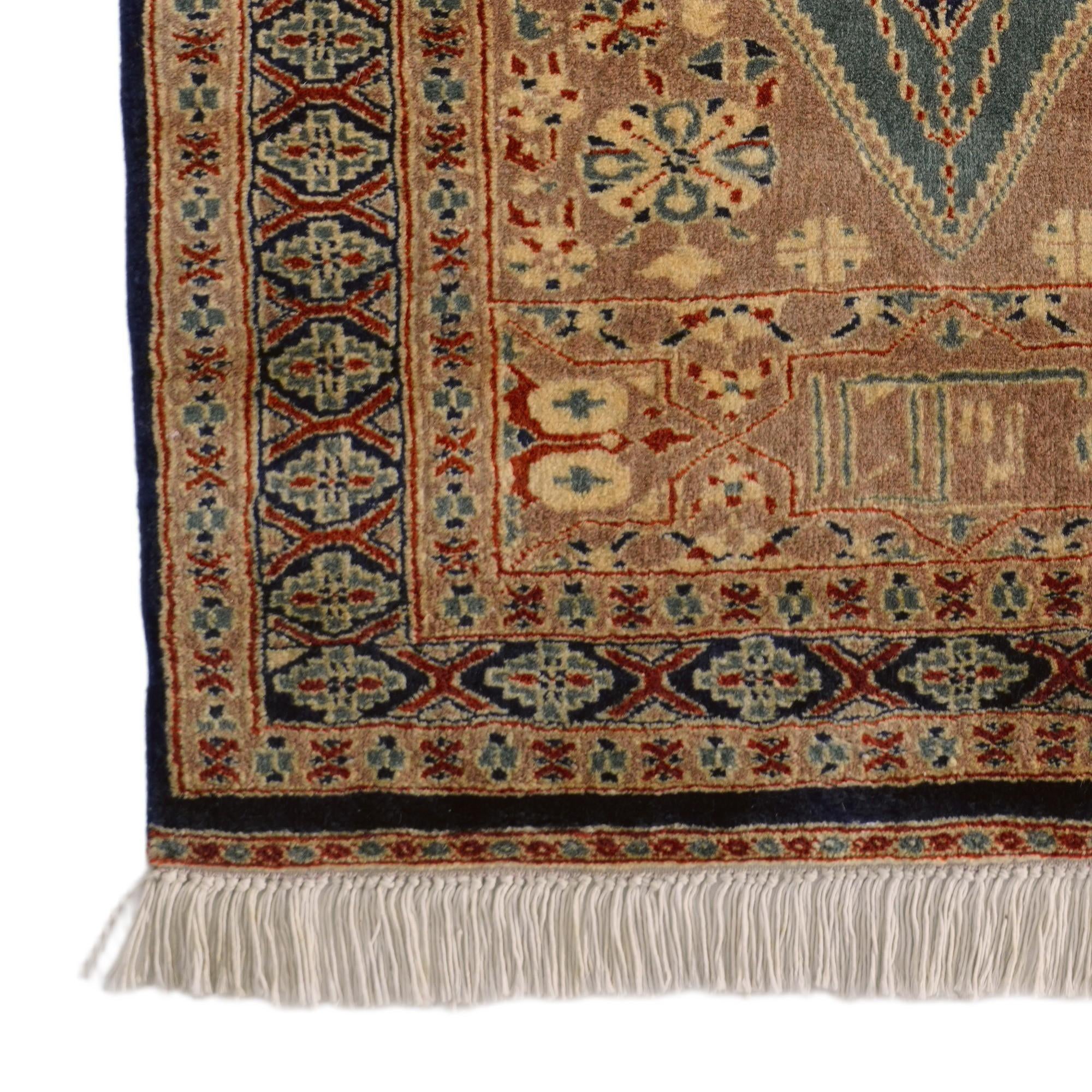 2' 8 x 4' 7 Bokhara Wool Rug