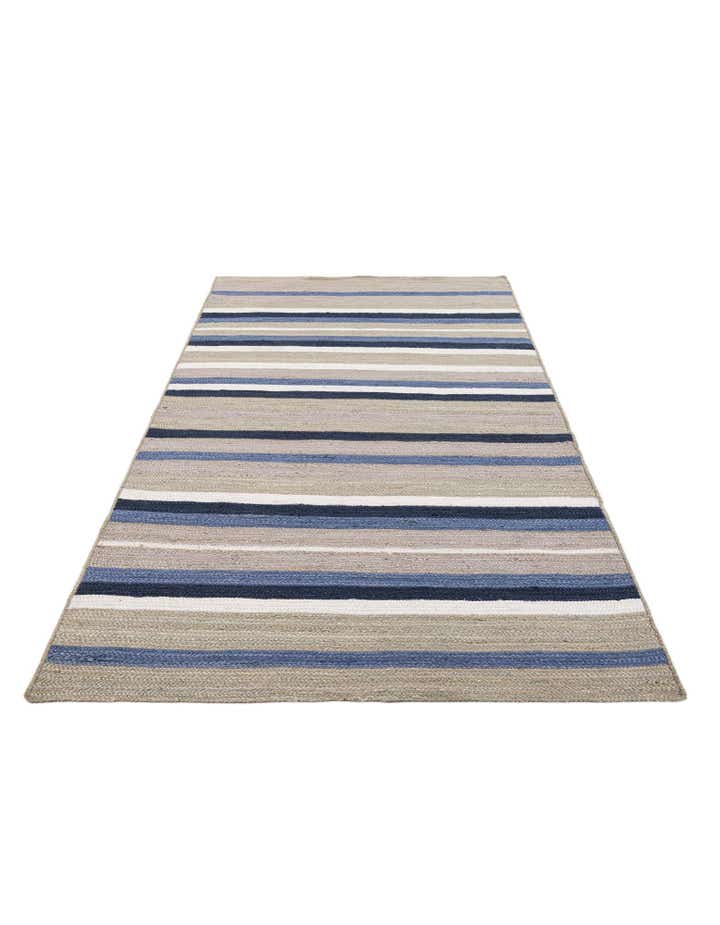 5' 2 x 8' 4 Handmade Braided Jute Rug