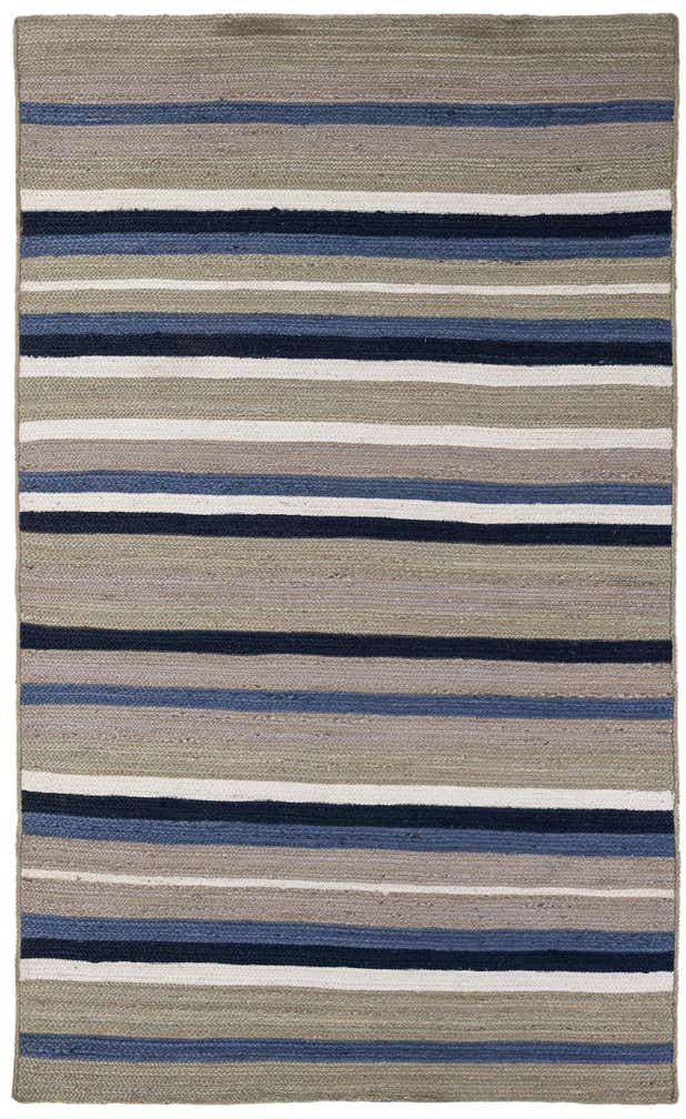 5' 2 x 8' 4 Handmade Braided Jute Rug