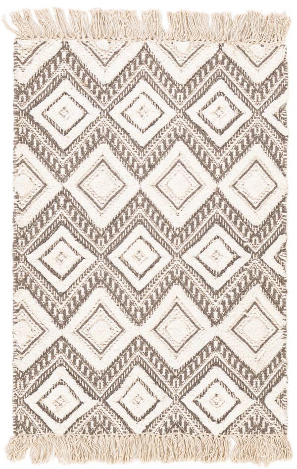 Detail image of 2' 2 x 3' 1 Handmade Braided Jute Rug