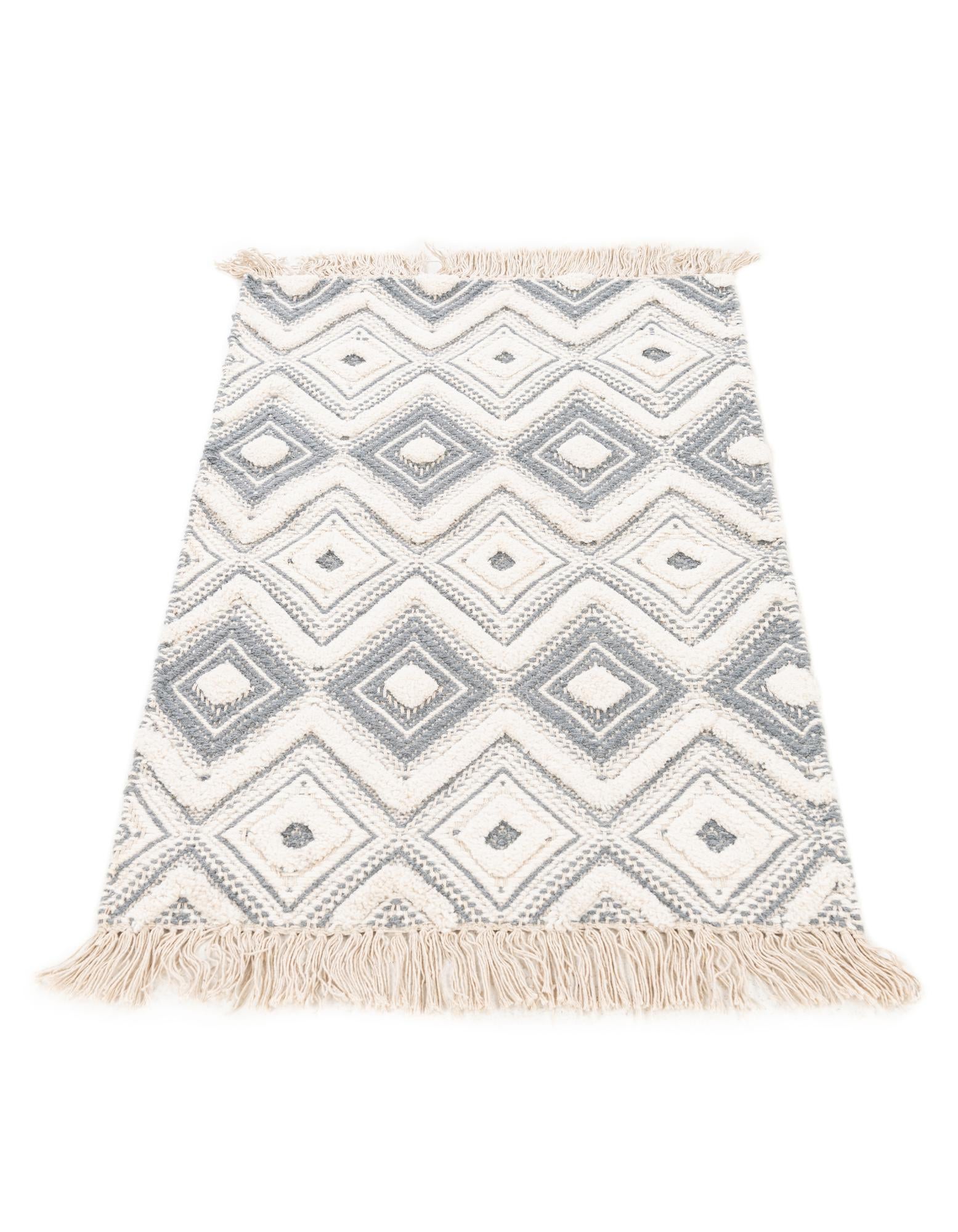 2' x 3' Handmade Braided Jute Rug