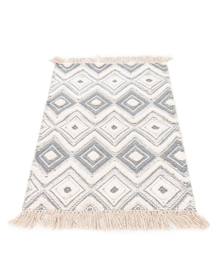 Detail image of 2' x 3'  Hand Braided Jute Rug