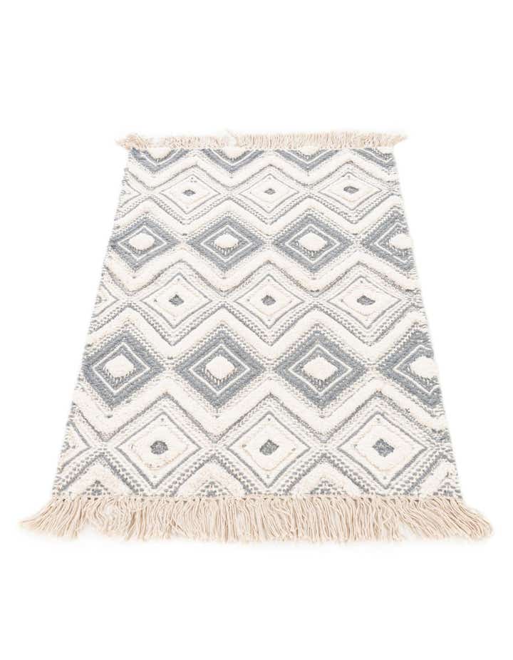 2' x 3' Handmade Braided Jute Rug