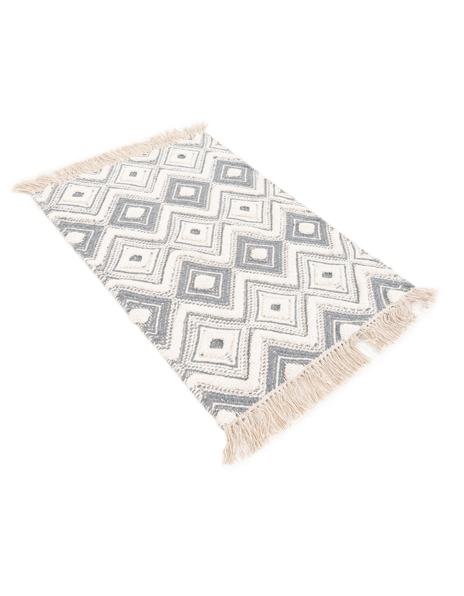 2' x 3' Handmade Braided Jute Rug