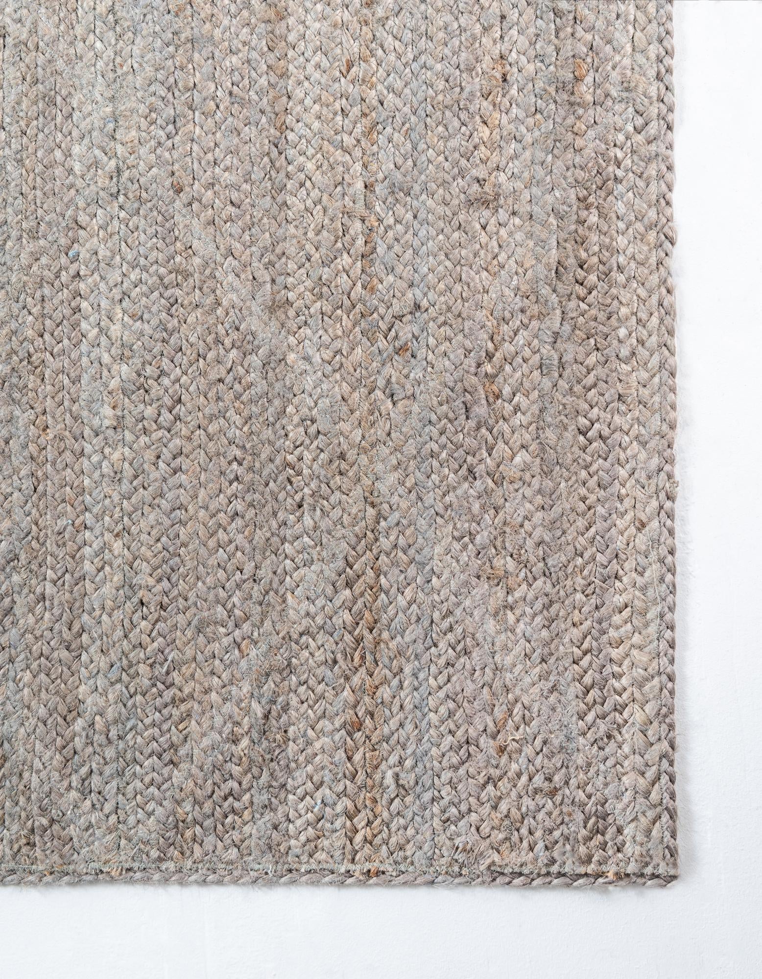 3' 3 x 5' 1 Handmade Braided Jute Rug
