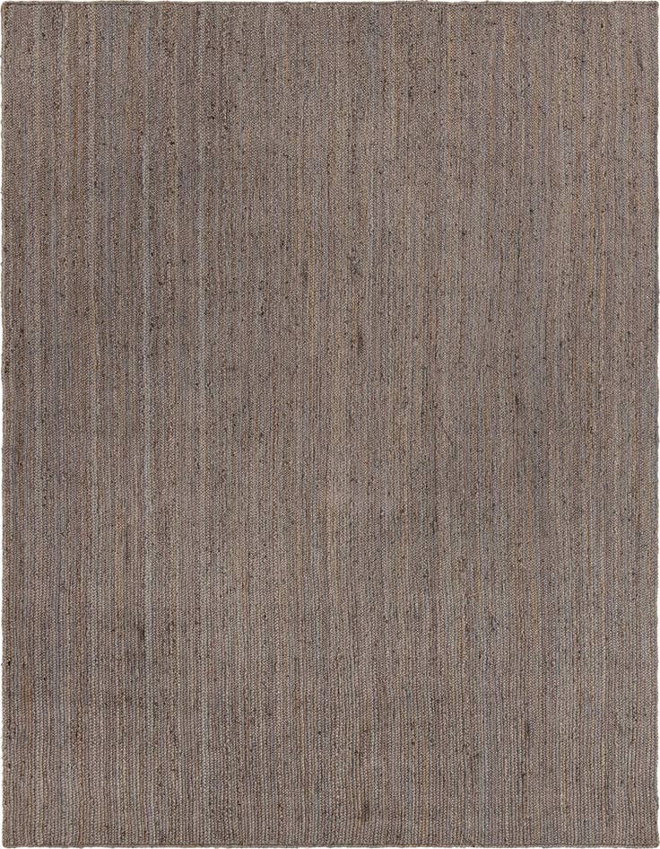 Detail image of 10' x 14' 1  Hand Braided Jute Rug