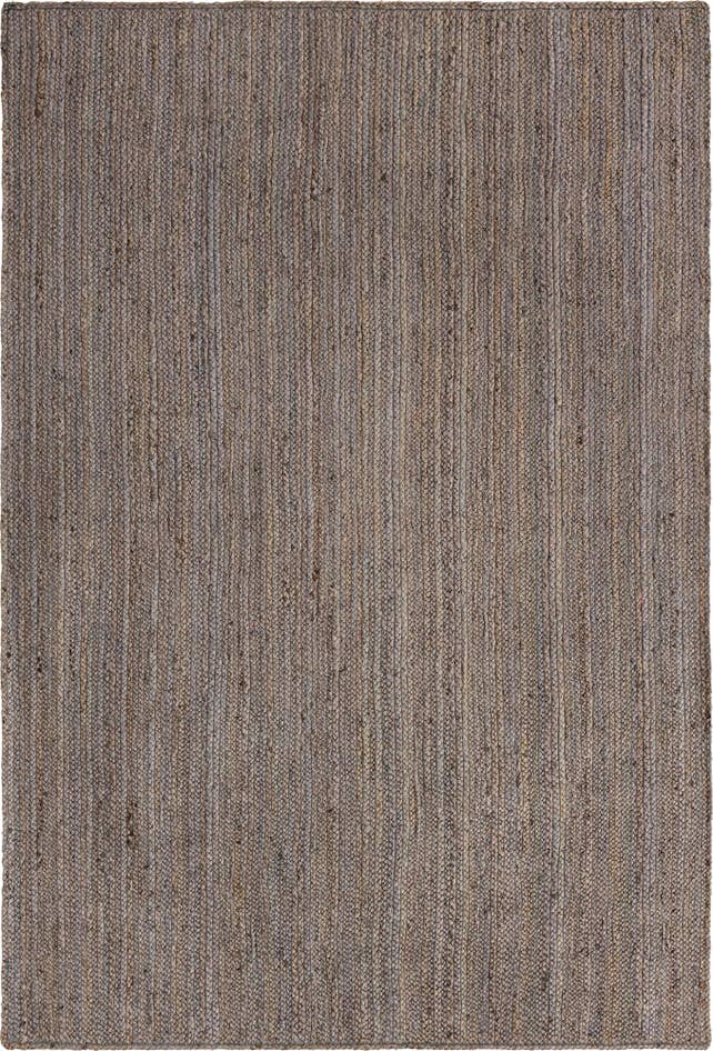 Detail image of 6' 1 x 9' Handmade Braided Jute Rug