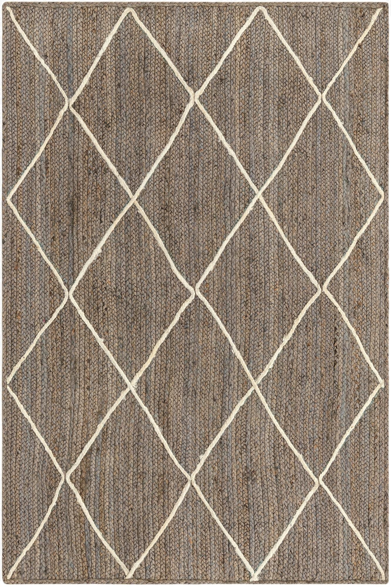 Primary image 4' 1 x 6' 1  Hand Braided Jute Rug