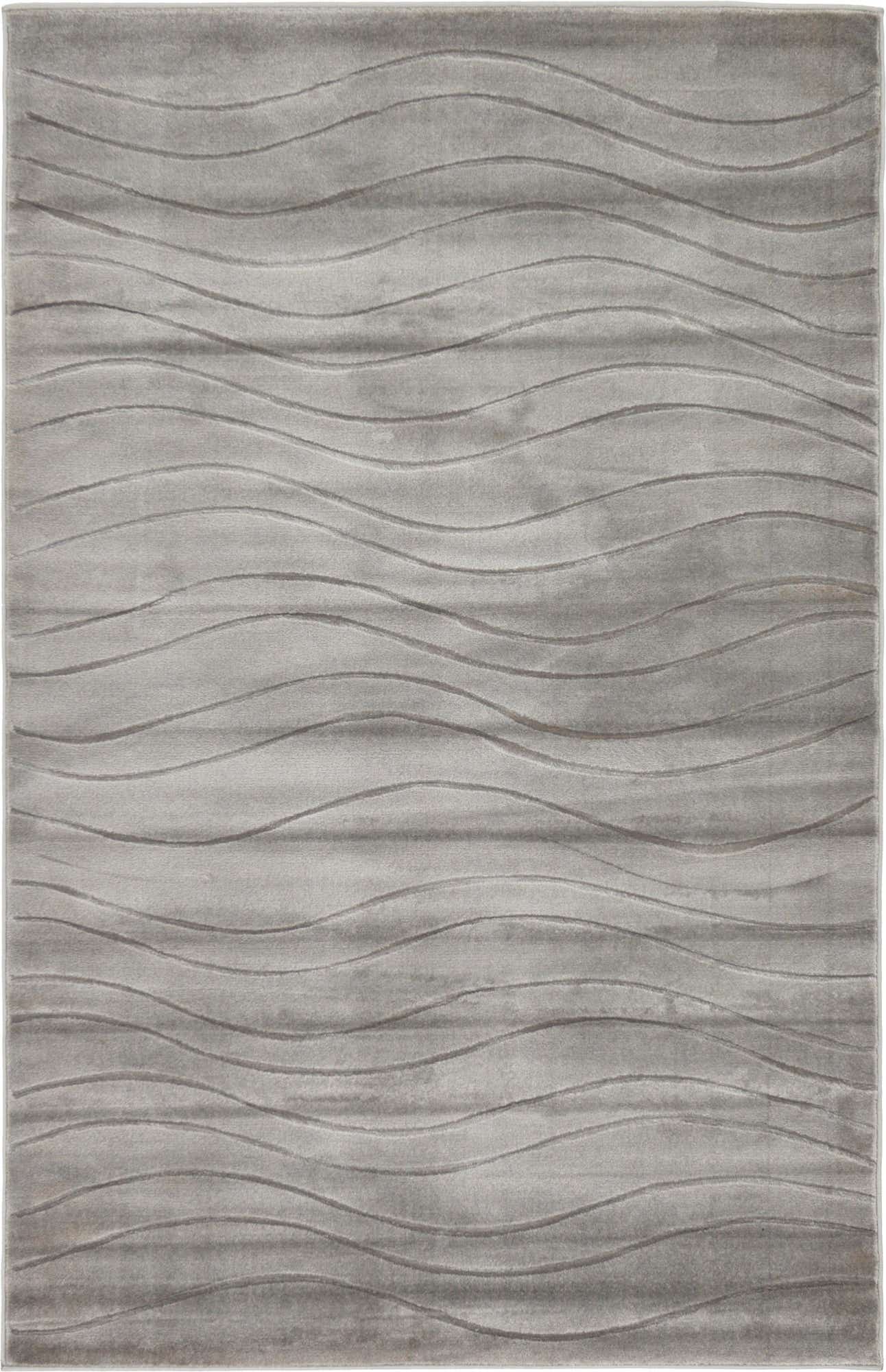 5' x 8' Carved Gabbeh Rug