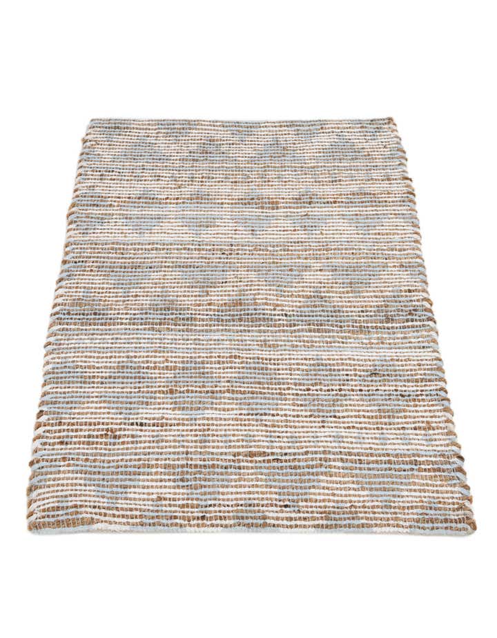 2' 1 x 3' Hand Woven Chenille Jute Rug