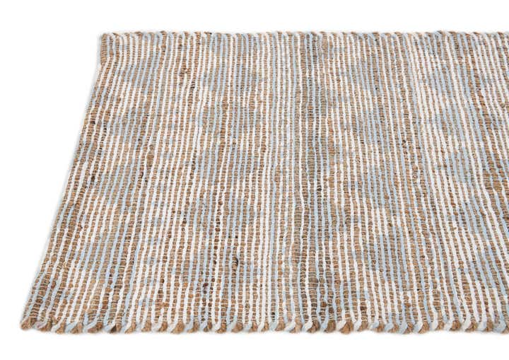 2' 1 x 3' Hand Woven Chenille Jute Rug