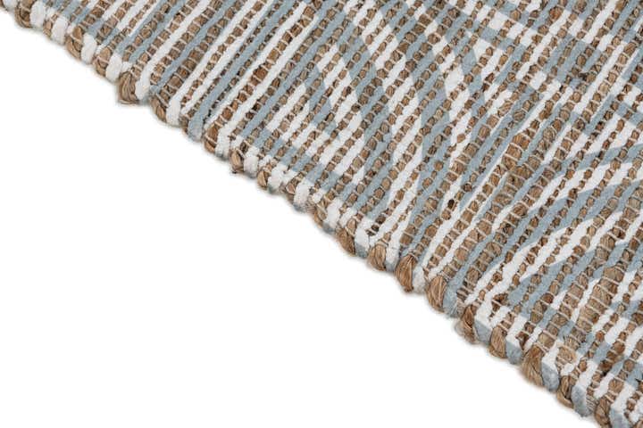 2' x 3' Hand Woven Chenille Jute Rug