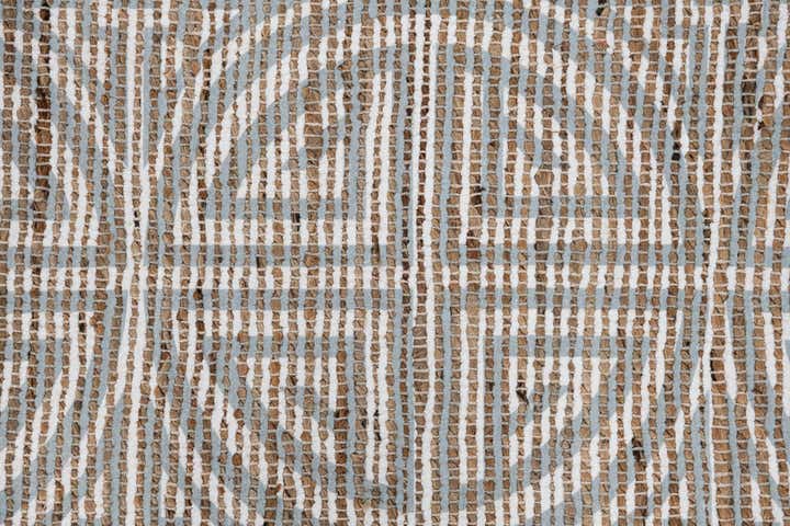 2' x 3' Hand Woven Chenille Jute Rug