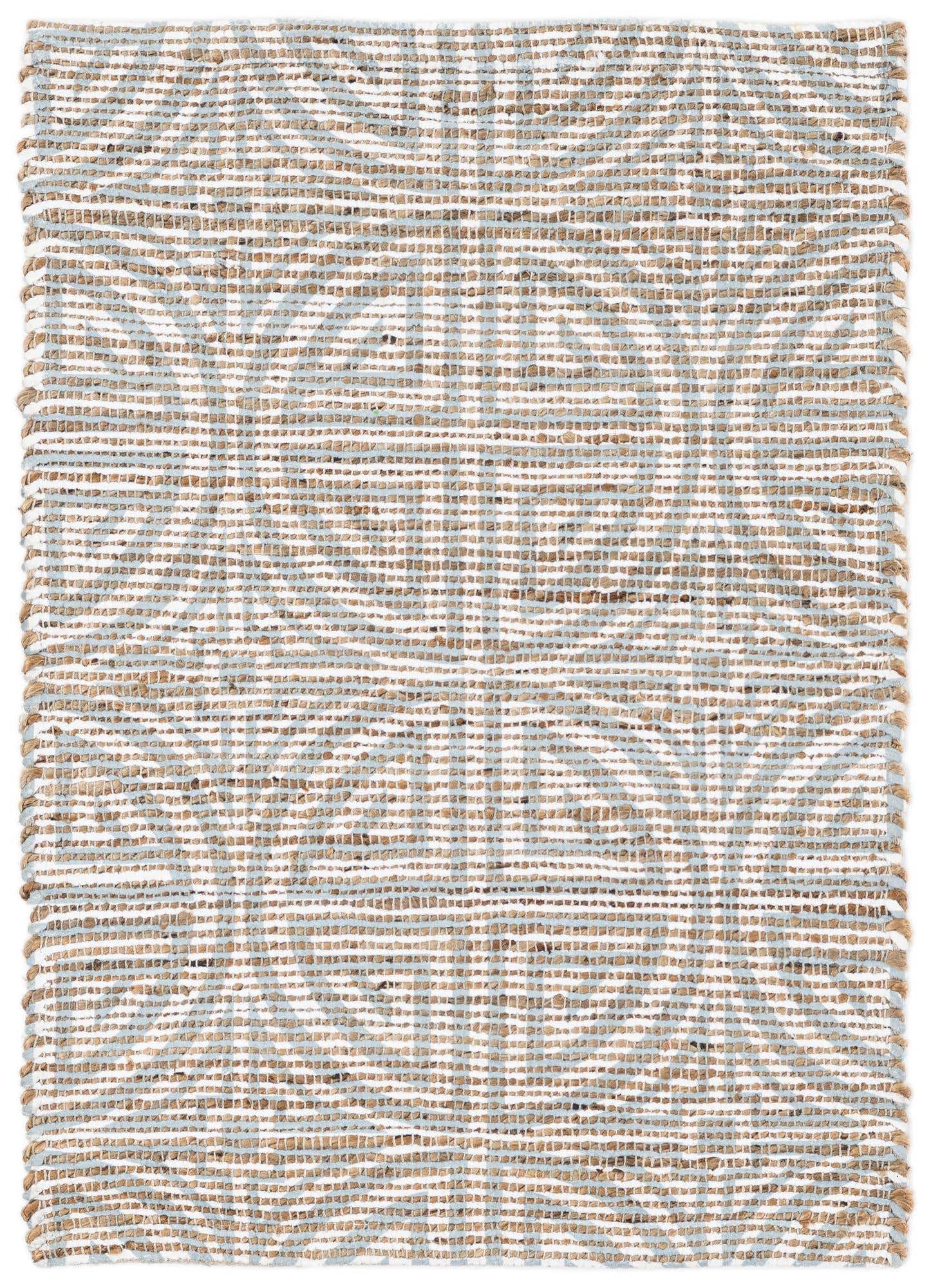 2' x 3' Hand Woven Chenille Jute Rug