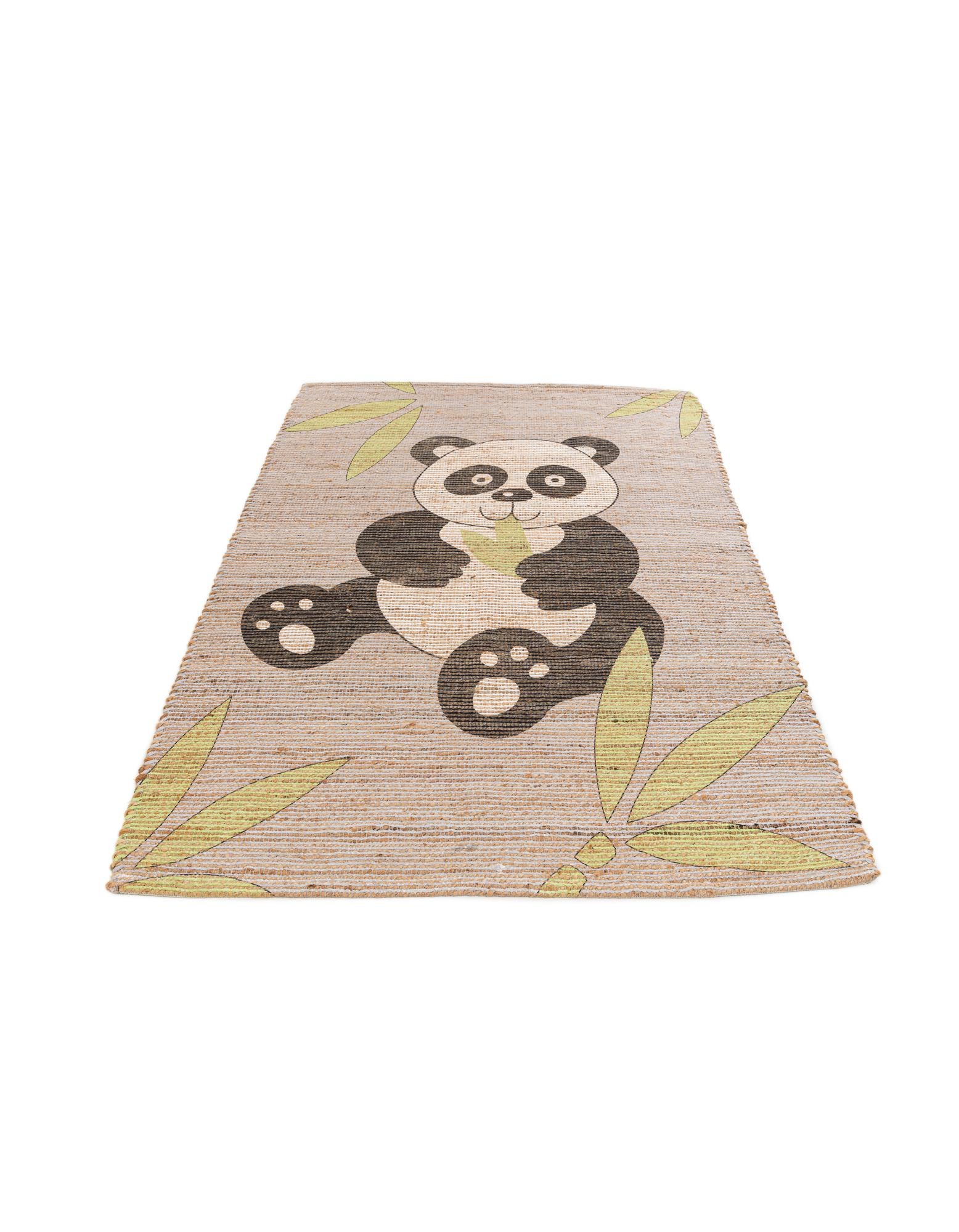 4' 1 x 6' 3 Chenille Jute Rug