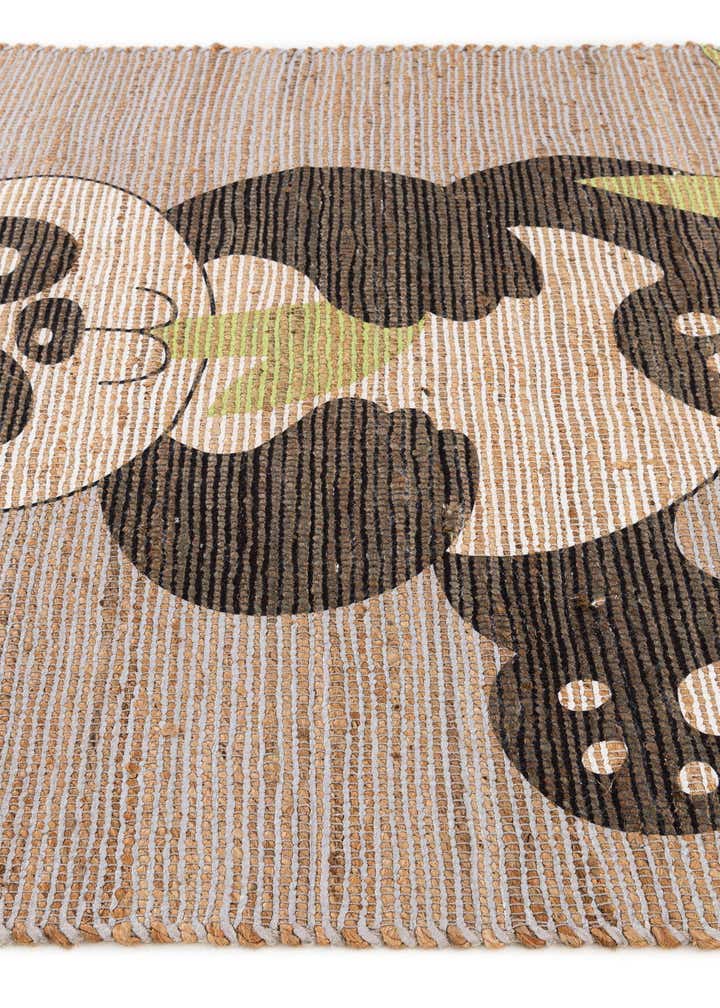 4' 1 x 6' 3 Chenille Jute Rug