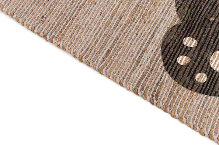 4' 1 x 6' 3 Chenille Jute Rug