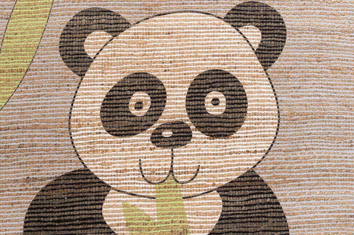 4' 1 x 6' 3 Chenille Jute Rug
