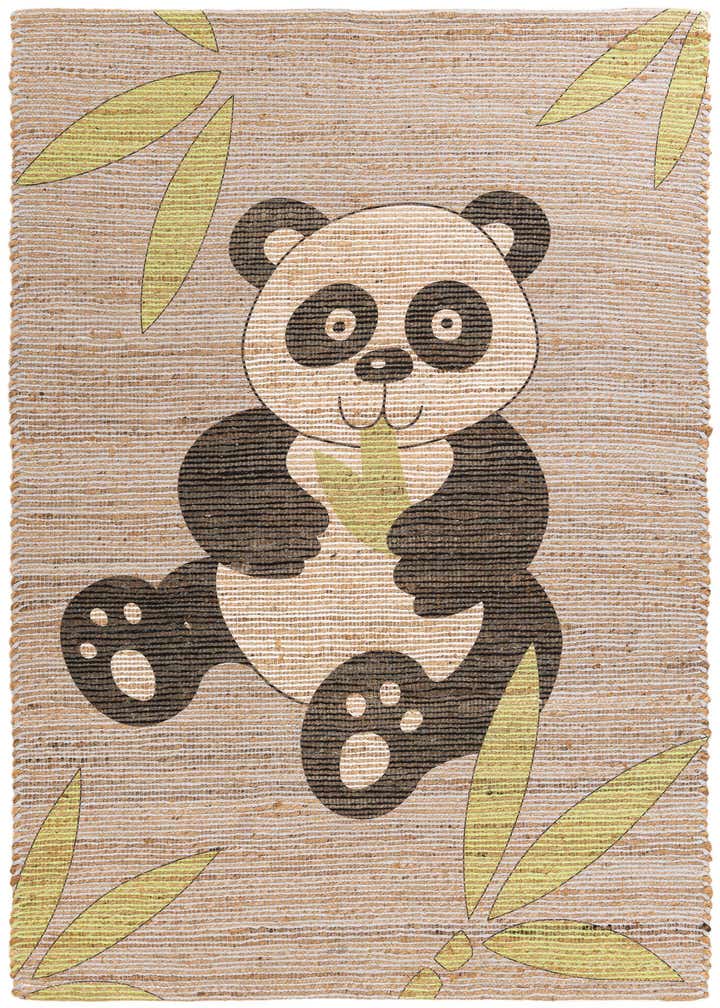 4' 1 x 6' 3 Chenille Jute Rug