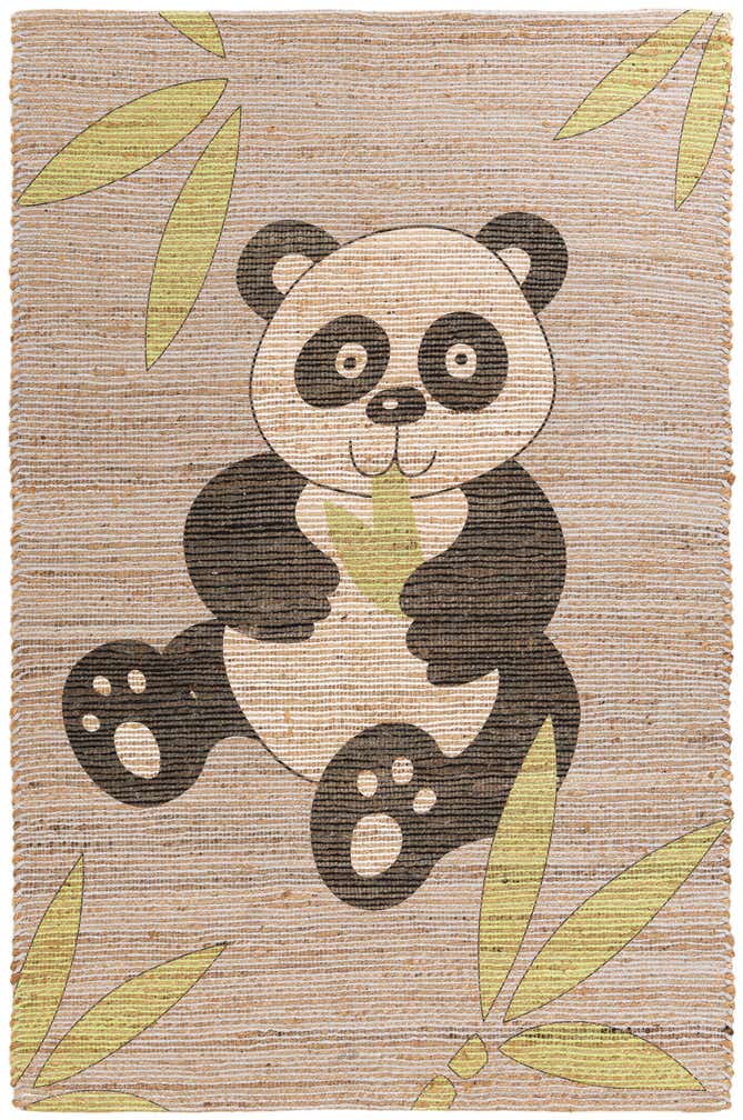 4' 1 x 6' 3 Chenille Jute Rug