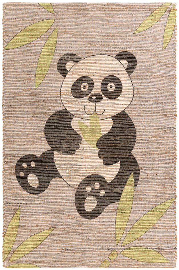 Detail image of 4' 1 x 6' 3 Chenille Jute Rug