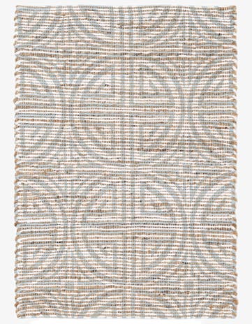 2' x 3' Hand Woven Chenille Jute Rug