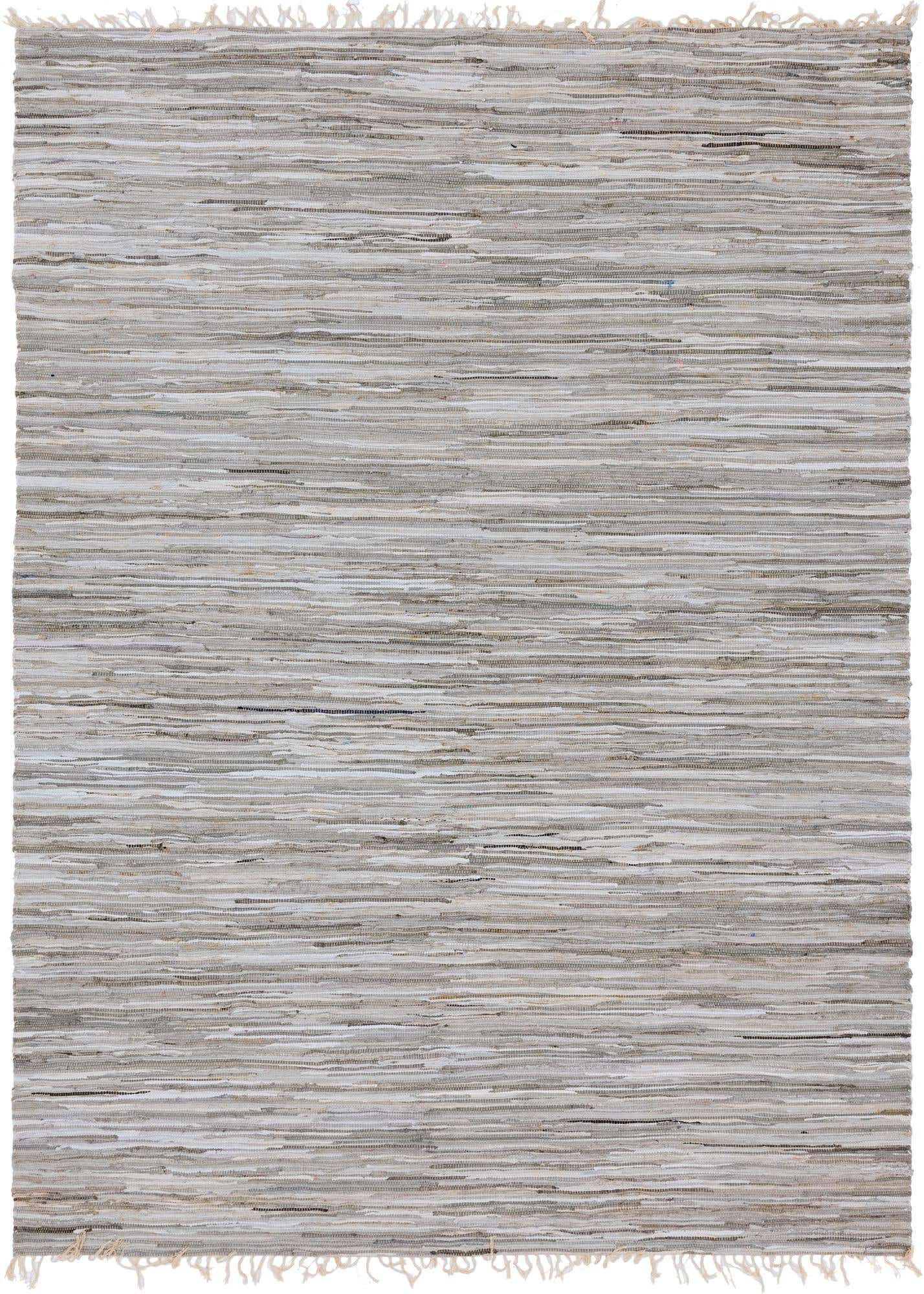 9' x 12' Hand Woven Chindi Cotton Rug