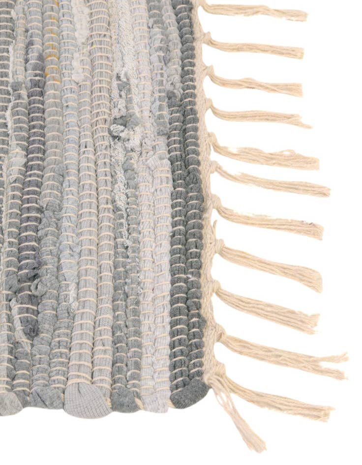 Detail image of 9' x 12' Hand Woven Chindi Cotton Rug