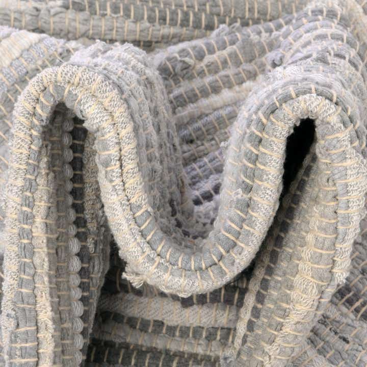 9' x 12' Hand Woven Chindi Cotton Rug