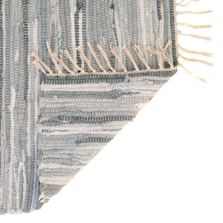 9' x 12' Hand Woven Chindi Cotton Rug