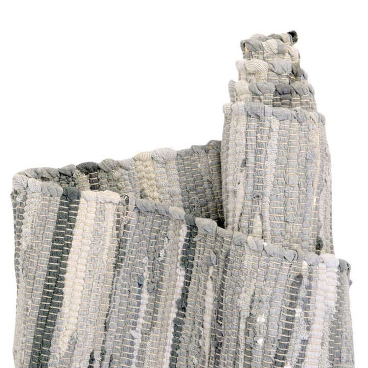 9' x 12' Hand Woven Chindi Cotton Rug