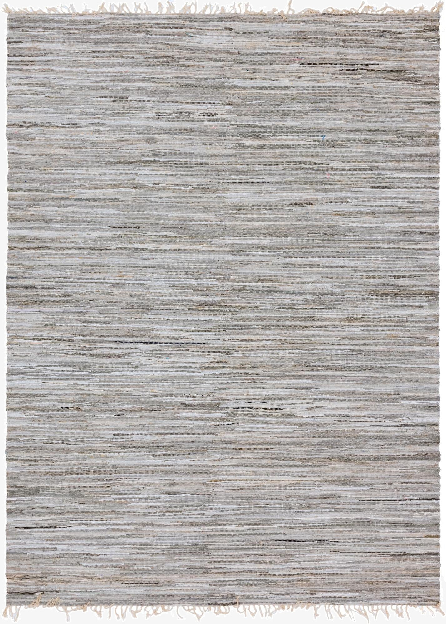 9' x 12'  Hand Woven Chindi Cotton Rug