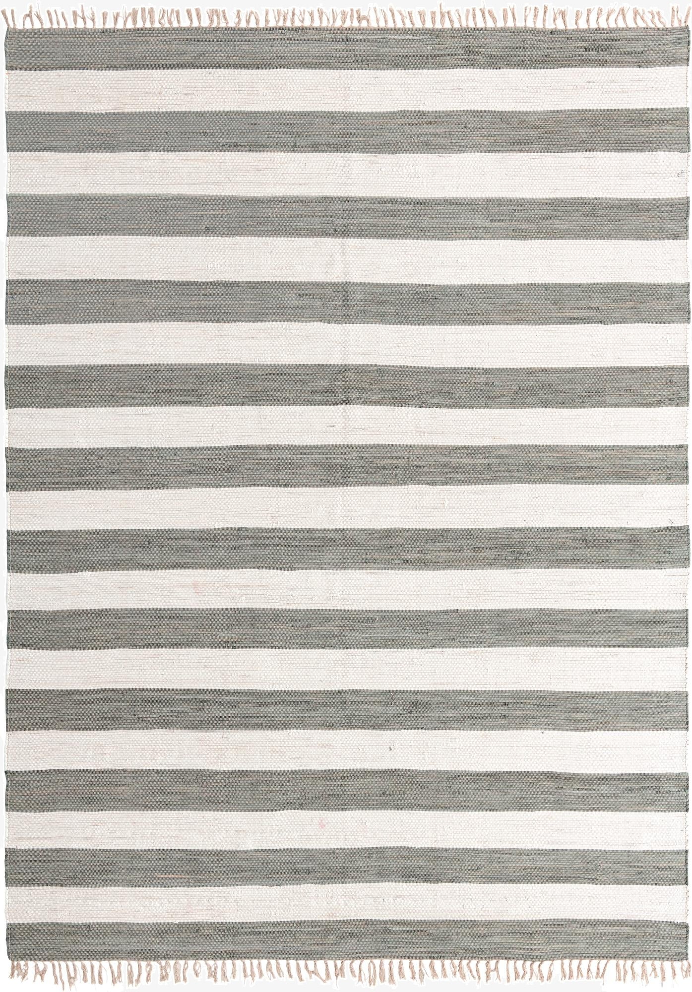 10' x 14' 1  Hand Woven Chindi Rag Rug