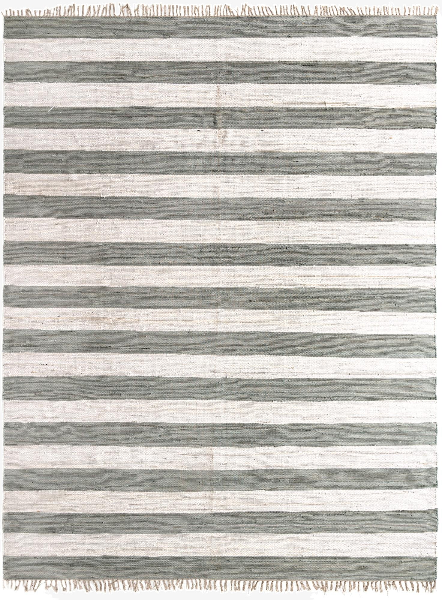 12' 2 x 16' 1  Hand Woven Chindi Rag Rug