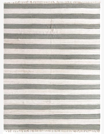 12' 2 x 16' 1 Hand Woven Chindi Rag Rug