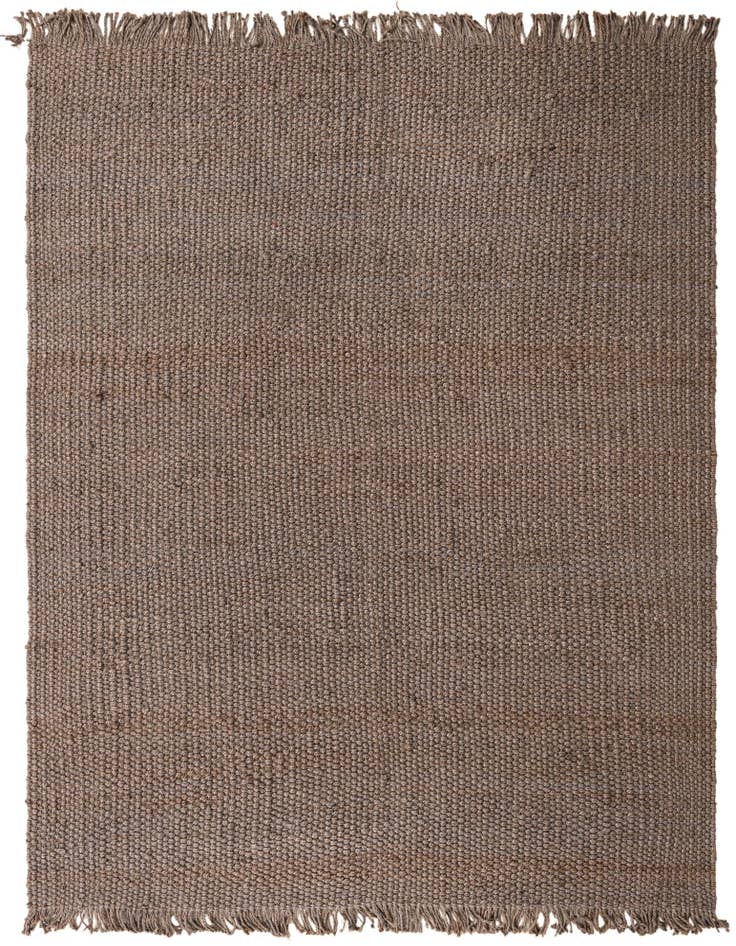 Detail image of 8' x 10' Hand Woven Chunky Jute Rug