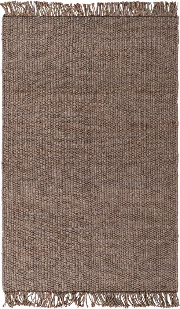 5' 1 x 8' Hand Woven Chunky Jute Rug
